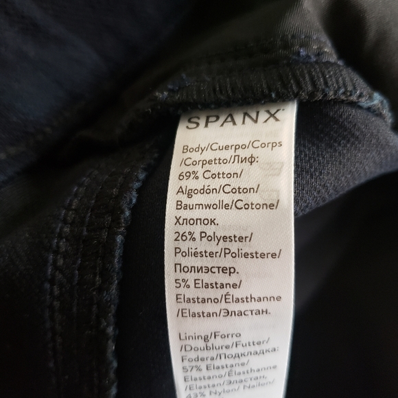 SPANX Ankle Jean-ish line of Jeggings in midnight rinse - Picture 6 of 6
